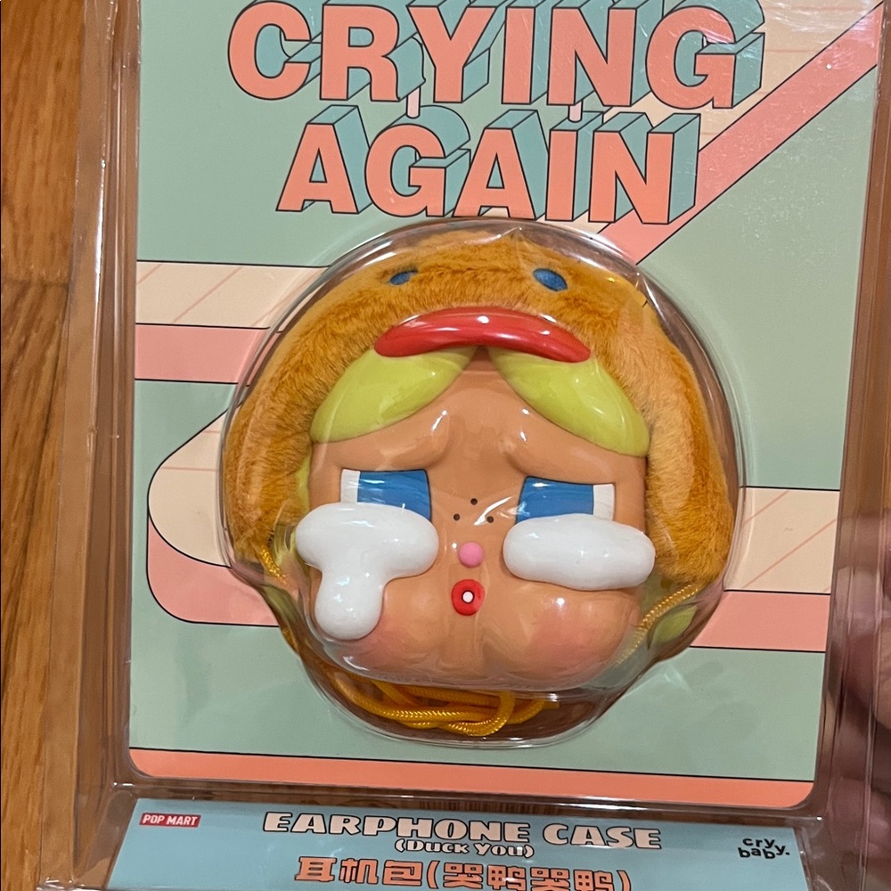 Crying Again Earphone Case - duck you